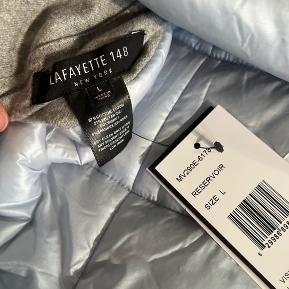 Lafayette 148 New York puffer vest reversible - Picture 13 of 13